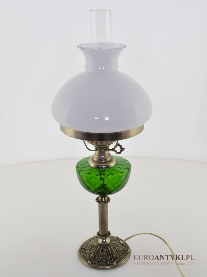 lampa rustykalna stołowa